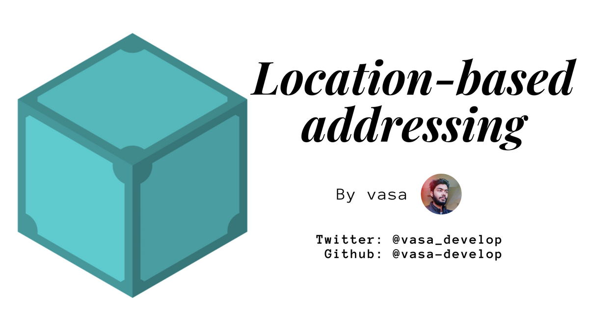The Centralized Web: Location-based addressing