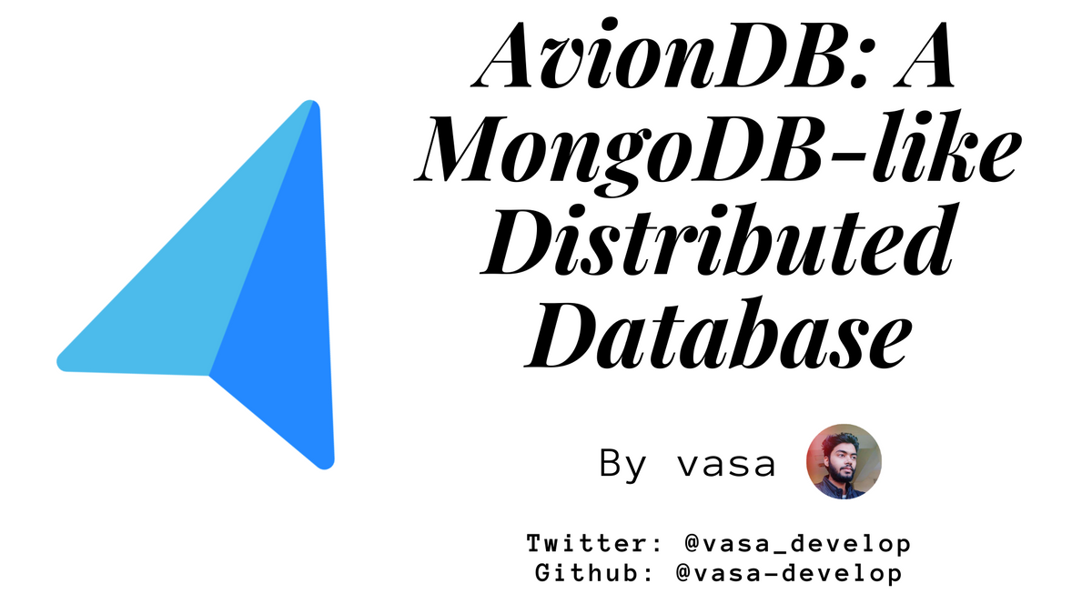 AvionDB:  A MongoDB-like Distributed Database